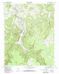Welchland 1960 topographic map thumbnail