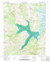 West Sandy Dike 1965 topographic map thumbnail