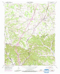 White House 1954 topographic map thumbnail