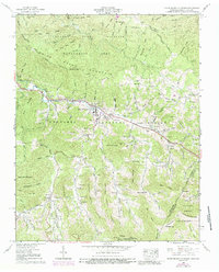 White Rocks Mountain 1960 topographic map thumbnail