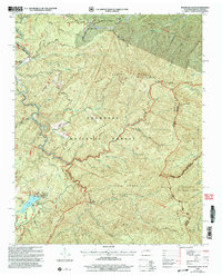 Whiteoak Flats 2003 topographic map thumbnail