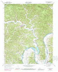 Whitleyville 1968 topographic map thumbnail