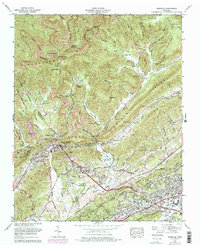 Windrock 1968 topographic map thumbnail