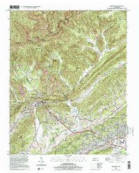 Windrock 2000 topographic map thumbnail