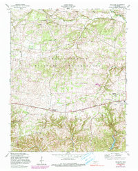 Woodlawn 1957 topographic map thumbnail