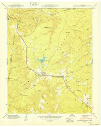 Campbell Junction 1950 topographic map thumbnail