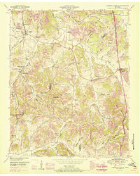 Campbells Station 1951 topographic map thumbnail