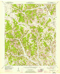 Campbellsville 1951 topographic map thumbnail