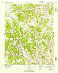 Campbellsville 1951 topographic map thumbnail