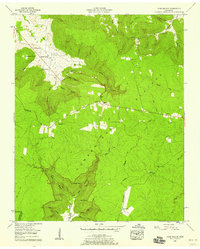 Cane Hollow 1956 topographic map thumbnail