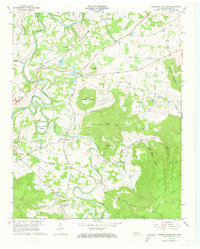 Cardwell Mountain 1957 topographic map thumbnail