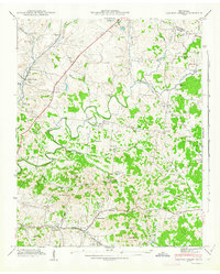 Carters Creek 1941 topographic map thumbnail