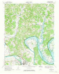 Carthage 1968 topographic map thumbnail