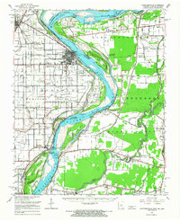 Caruthersville topographic map thumbnail