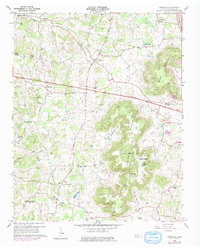 Cassville 1960 topographic map thumbnail