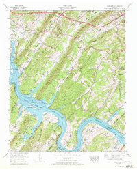 Cave Creek 1968 topographic map thumbnail