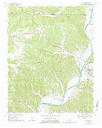Celina 1968 topographic map thumbnail