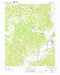 Celina 1968 topographic map thumbnail