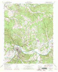 Centertown 1952 topographic map thumbnail