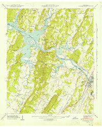 Charleston 1943 topographic map thumbnail