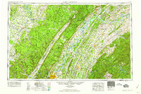 Chattanooga 1959 topographic map thumbnail