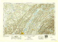 Chattanooga 1953 topographic map thumbnail