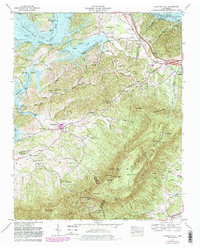 Chestnut Hill 1961 topographic map thumbnail