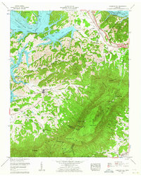 Chestnut Hill 1961 topographic map thumbnail