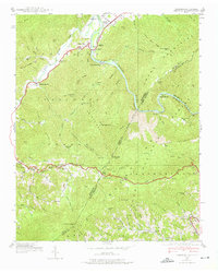 Chestoa 1939 topographic map thumbnail