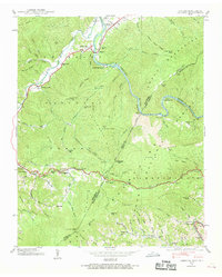 Chestoa 1939 topographic map thumbnail