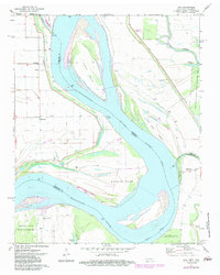 Chic 1972 topographic map thumbnail