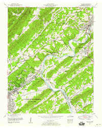 Clinton 1952 topographic map thumbnail