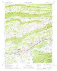 Church Hill 1959 topographic map preview