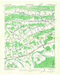 Church Hill 1935 topographic map preview