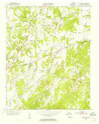 Claybrook 1953 topographic map thumbnail