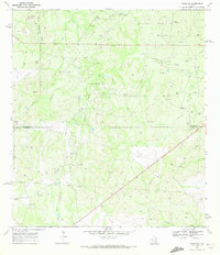 Clegg SW 1969 topographic map thumbnail