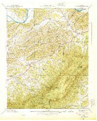 Clevenger topographic map thumbnail