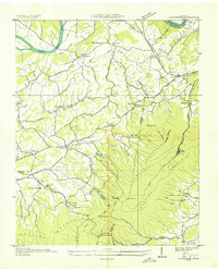 Clevenger 1935 topographic map thumbnail