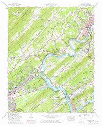 Clifton 1968 topographic map thumbnail