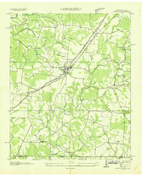 Loretto 1936 topographic map preview