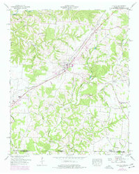 Loretto 1950 topographic map preview