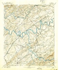 Loudon 1895 topographic map thumbnail