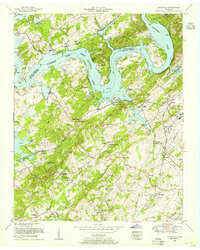 Louisville 1953 topographic map thumbnail