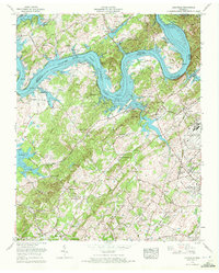 Louisville 1968 topographic map thumbnail