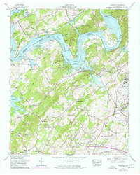 Louisville 1968 topographic map thumbnail