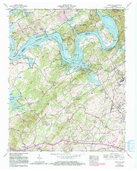 Louisville 1968 topographic map thumbnail