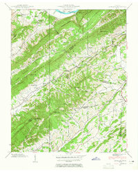 Lovelace 1939 topographic map preview