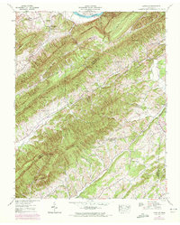 Lovelace 1939 topographic map preview
