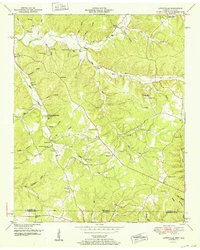 Lowryville 1952 topographic map thumbnail