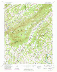 Luttrell 1952 topographic map preview